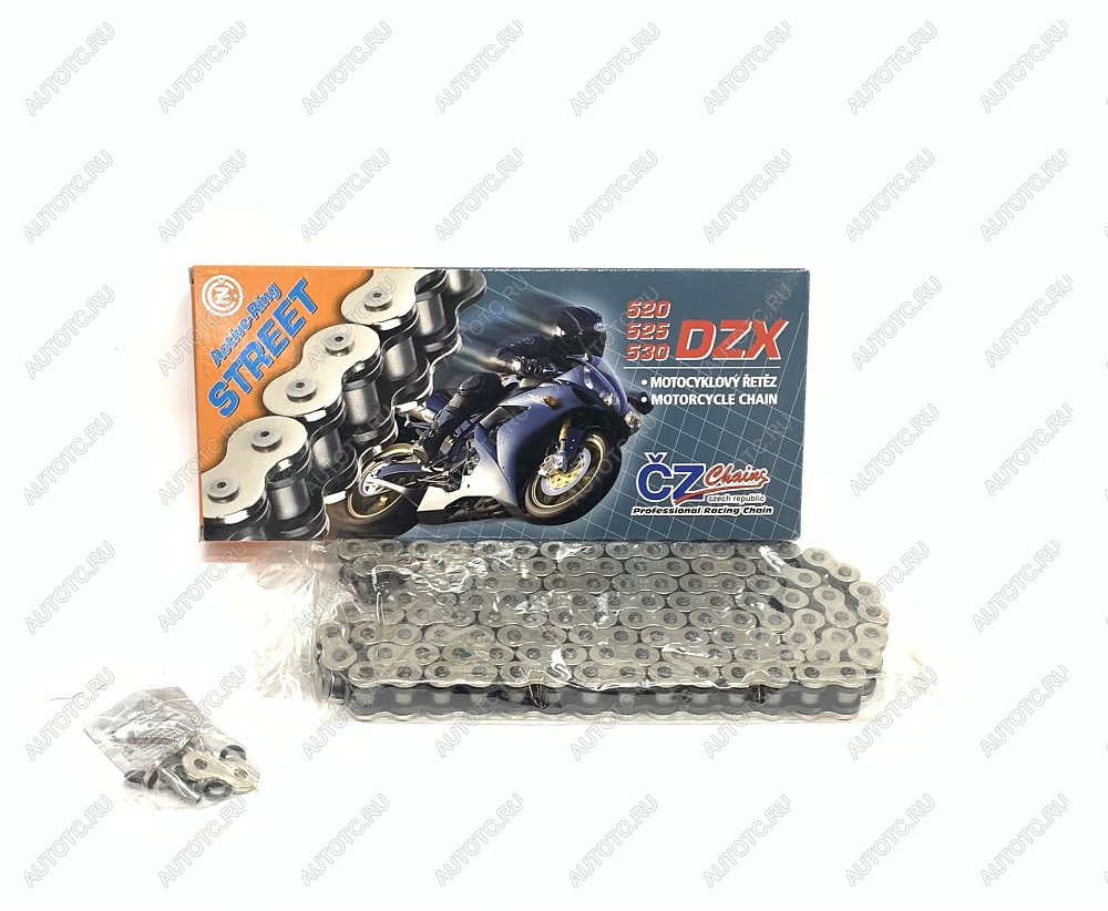 15 999 р. Цепь привода CZ Chains 525 DZX X-Ring - 120  525dzx-120  с доставкой в г. Кемерово