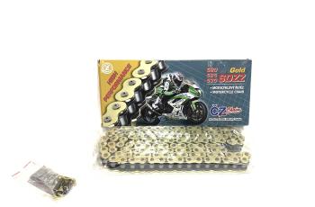 17 999 р. Цепь привода CZ Chains 520 SDZZ Gold X-Ring - 116 Усиленная  520sdzz-116  с доставкой в г. Кемерово. Увеличить фотографию 1