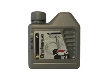 529 р. Жидкость тормозная ENI BRAKE FLUID DOT 5.1 0,25л.  пм-00021152  с доставкой в г. Кемерово. Увеличить фотографию 1