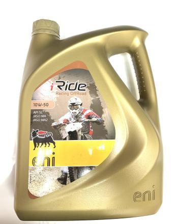 3 809 р. Масло ENI i-Ride RACING OFFROAD 10W-50 4л.  пм-00021166  с доставкой в г. Кемерово. Увеличить фотографию 1