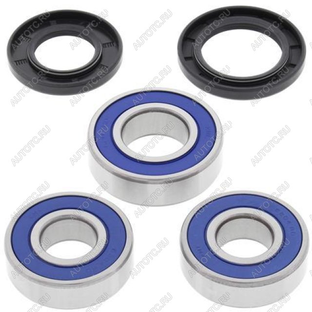 3 699 р. Комплект подшипников заднего колеса ALL BALLS Suzuki DR250S 90-95, XF650 FREEWIND, DR650SE (25-1256)  25-1256  с доставкой в г. Кемерово