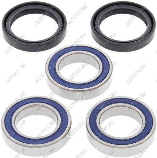 3 799 р. Комплект подшипников заднего колеса ALL BALLS Kawasaki KX250F 04-16, KX450F Suzuki RMZ250 (25-1406)  25-1406  с доставкой в г. Кемерово
