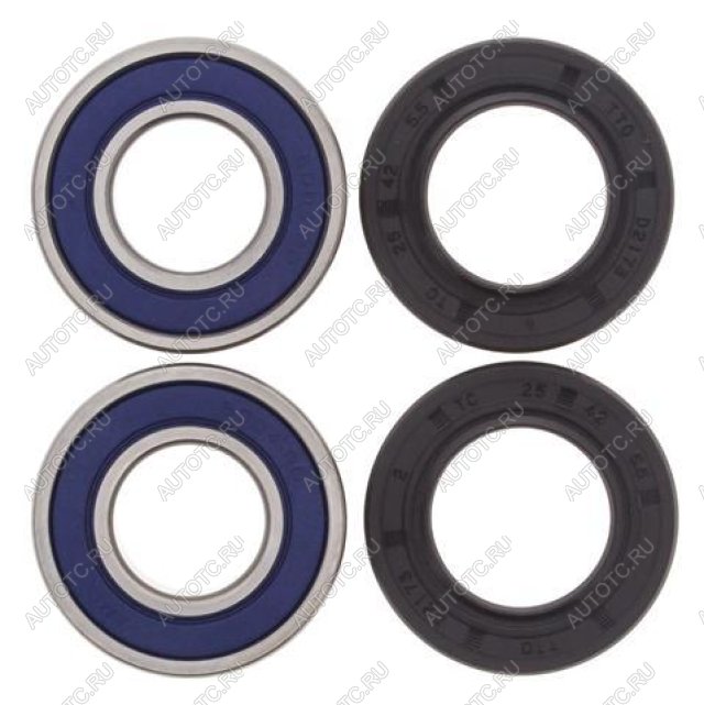 2 799 р. Комплект подшипников переднего колеса ALL BALLS Kawasaki Z750, ZR750 (Z750S) (25-1223)  25-1223  с доставкой в г. Кемерово