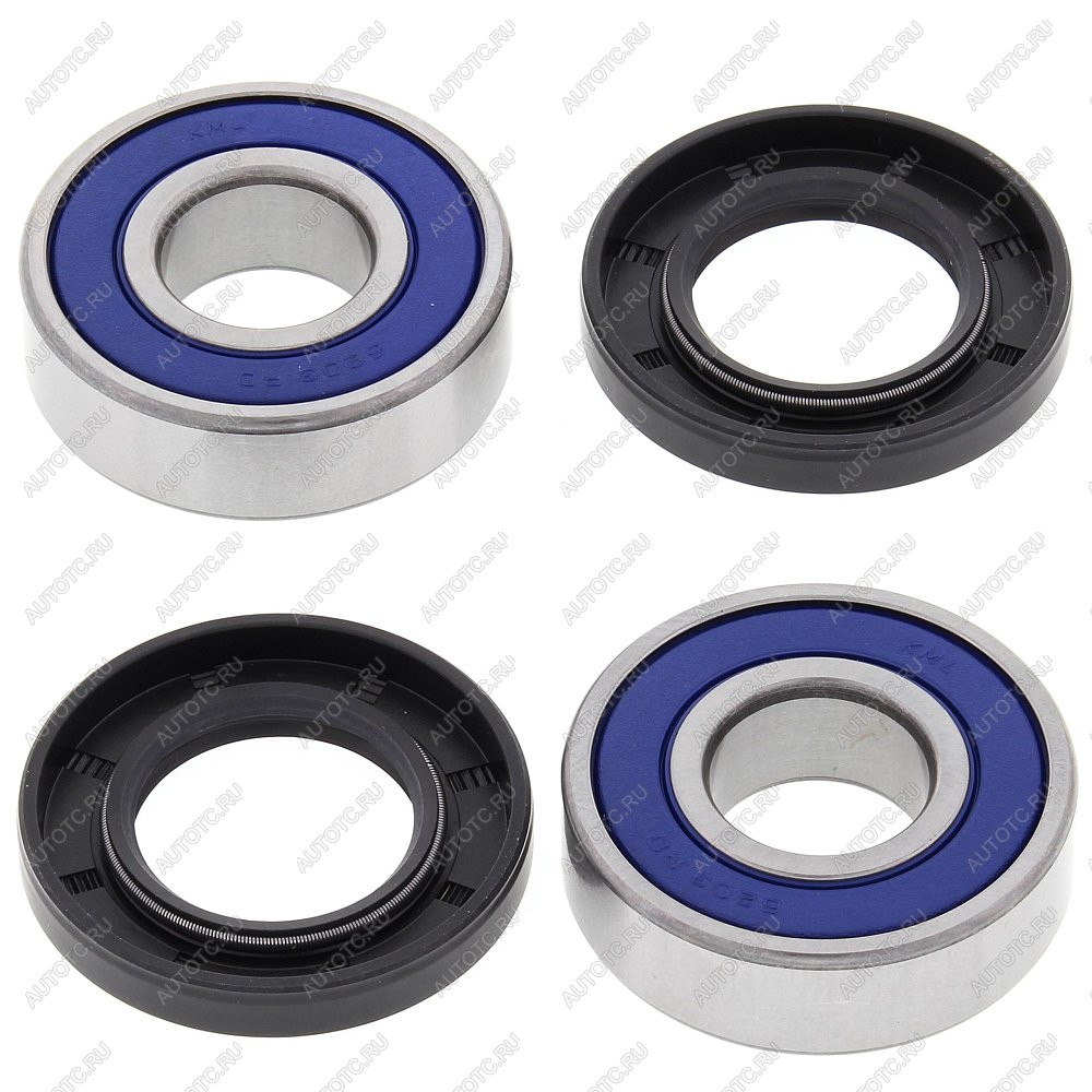 1 499 р. Комплект подшипников переднего коле ALL BALLS SV650 99-02, BMW F650ST 97-99, VL1500T 06-09 (25-1210)  25-1210  с доставкой в г. Кемерово