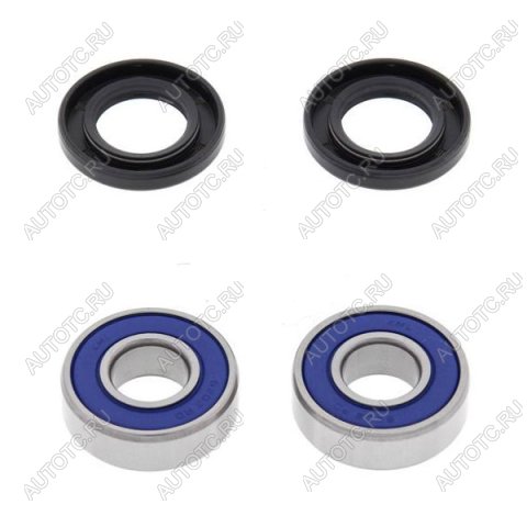 2 259 р. Комплект подшипников переднего колеса ALL BALLS Kawasaki Ninja250 86-07, ER-5 97-06 (25-1384)  25-1384  с доставкой в г. Кемерово
