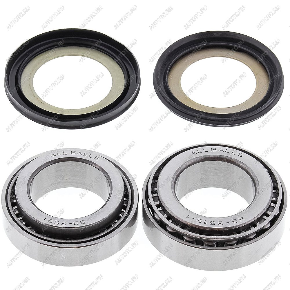 6 399 р. Комплект подшипников рулевой колонки ALL BALLS Yamaha XV1700 Road Star Warrior 02-10  (22-1050)  22-1050  с доставкой в г. Кемерово