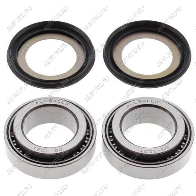 6 999 р. Комплект подшипников рулевой колонки ALL BALLS Suzuki RM125-250 93-04, RMZ250 07, DRZ400  (22-1013)  22-1013  с доставкой в г. Кемерово