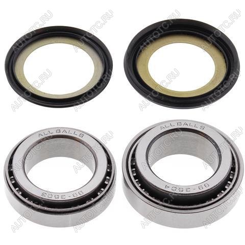 5 849 р. Комплект подшипников рулевой колонки ALL BALLS Kawasaki ER5 97-06, EX250 Ninja,EX300 Ninja (22-1014)  22-1014  с доставкой в г. Кемерово