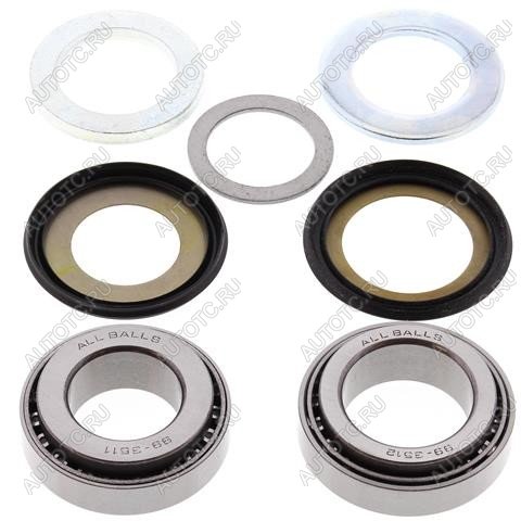 6 849 р. Комплект подшипников рулевой колонки ALL BALLS Honda XL125 01-15, VT125 99-07 (22-1011)  22-1011  с доставкой в г. Кемерово
