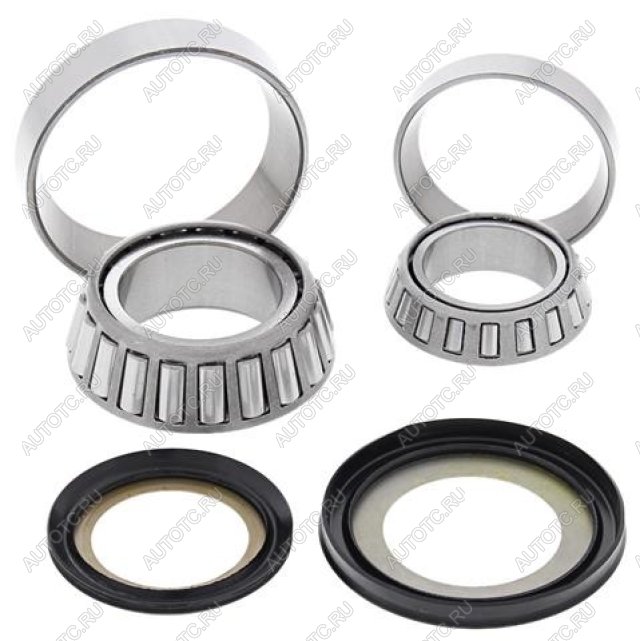 6 599 р. Комплект подшипников рулевой колонки ALL BALLS Yamaha TT-R225 99-04, XT225 92-07, TDR125 (22-1025)  22-1025  с доставкой в г. Кемерово