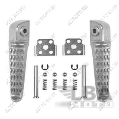 919 р. Подножки задние для мотоциклов Kawasaki ZX-6R, ZX-10R, Z800, Z750, Z1000, KLE650, ER-6nf  пм-00001158  с доставкой в г. Кемерово