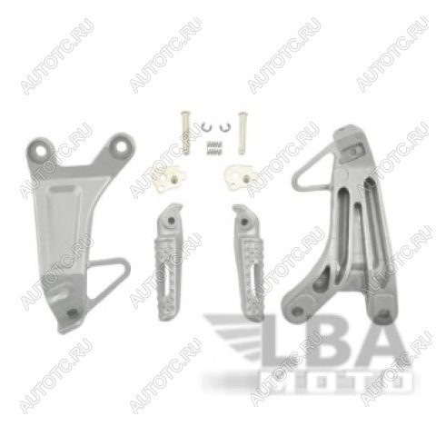 5 999 р. Подножки задние с кронштейнами для мотоцикла Honda CBR600RR 03-04  пм-00001173  с доставкой в г. Кемерово