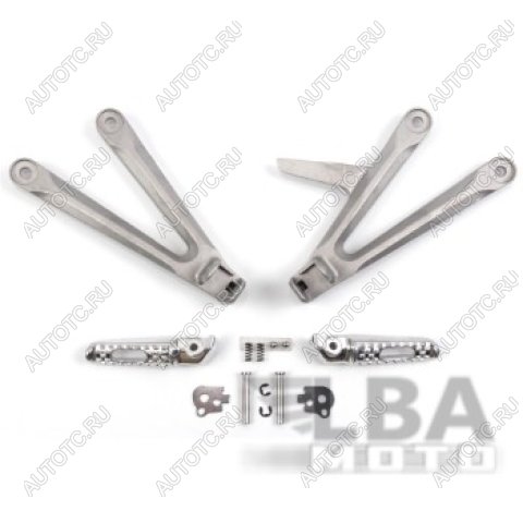 5 849 р. Подножки задние с кронштейнами для мотоцикла Honda CBR600RR 05-06  пм-00001174  с доставкой в г. Кемерово