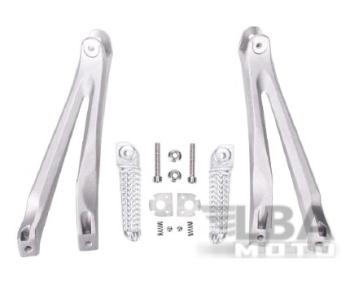 6 749 р. Подножки задние с кронштейнами для мотоцикла Yamaha YZF-R1 04-08  пм-00001179  с доставкой в г. Кемерово. Увеличить фотографию 1