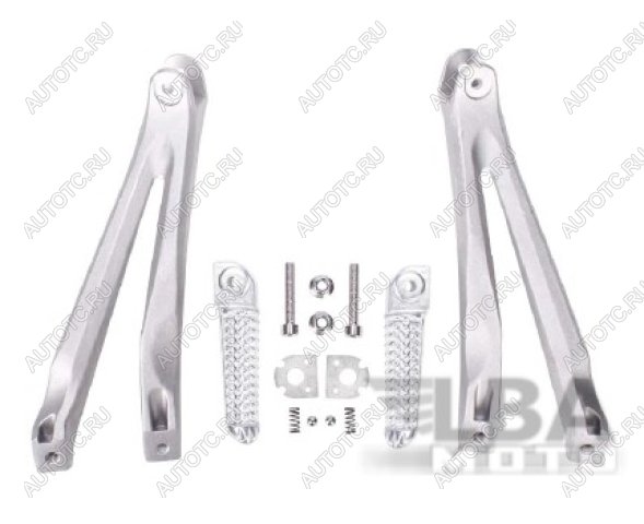 6 749 р. Подножки задние с кронштейнами для мотоцикла Yamaha YZF-R1 04-08  пм-00001179  с доставкой в г. Кемерово