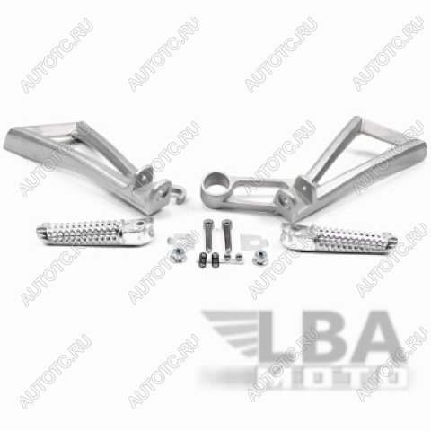 6 749 р. Подножки задние с кронштейнами для мотоцикла Yamaha YZF-R6 03-05, YZF-R6S 06-09  пм-00001180  с доставкой в г. Кемерово