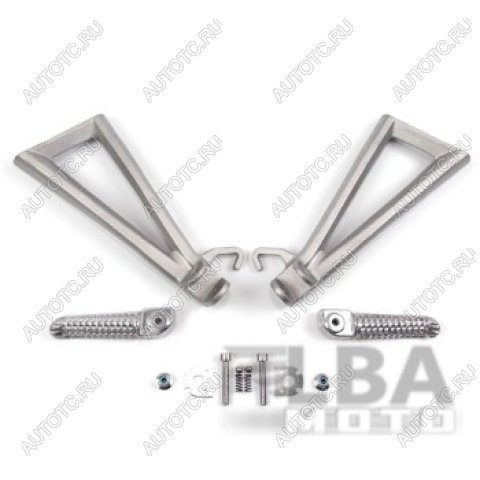 5 849 р. Подножки задние с кронштейнами для мотоцикла Yamaha YZF-R6 06-15  пм-00001181  с доставкой в г. Кемерово