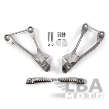 5 999 р. Подножки задние с кронштейнами для мотоцикла Kawasaki ZX-6R 05-08  пм-00001182  с доставкой в г. Кемерово. Увеличить фотографию 1