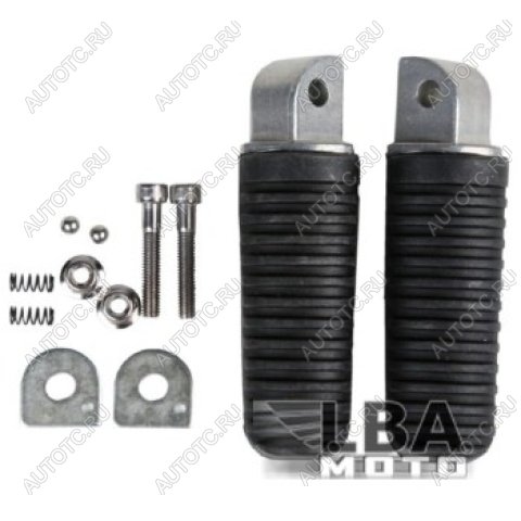 1 199 р. Подножки задние для мотоциклов Yamaha FJR1300 02-13, FZ1 01-13, FZS1000 Fazer 01-05, FZ6 04-09 и др.  пм-00003555  с доставкой в г. Кемерово