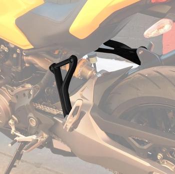 7 999 р. Кронштейны задних подножек для мотоцикла Ducati Monster 1200S 17-21, 821 18-21  пм-00030910  с доставкой в г. Кемерово. Увеличить фотографию 2