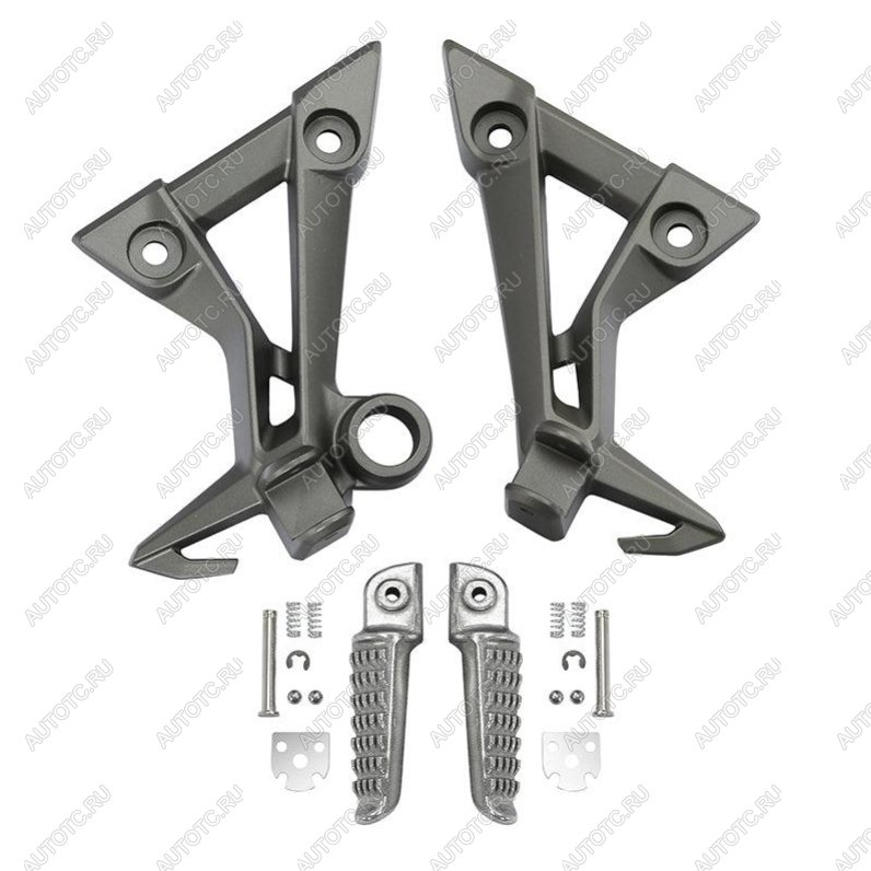8 649 р. Подножки задние с кронштейнами для мотоцикла Kawasaki Ninja 300 13-17  пм-00030926  с доставкой в г. Кемерово