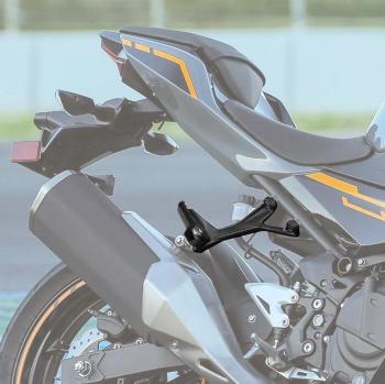 4 999 р. Подножки задние с кронштейнами для мотоцикла Kawasaki Z400 19-23  пм-00030819  с доставкой в г. Кемерово. Увеличить фотографию 3