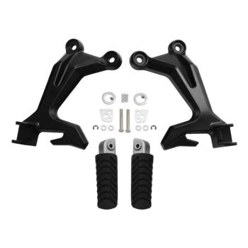 5 999 р. Подножки задние с кронштейнами для мотоцикла Kawasaki Z650 17-24  пм-00030854  с доставкой в г. Кемерово. Увеличить фотографию 1