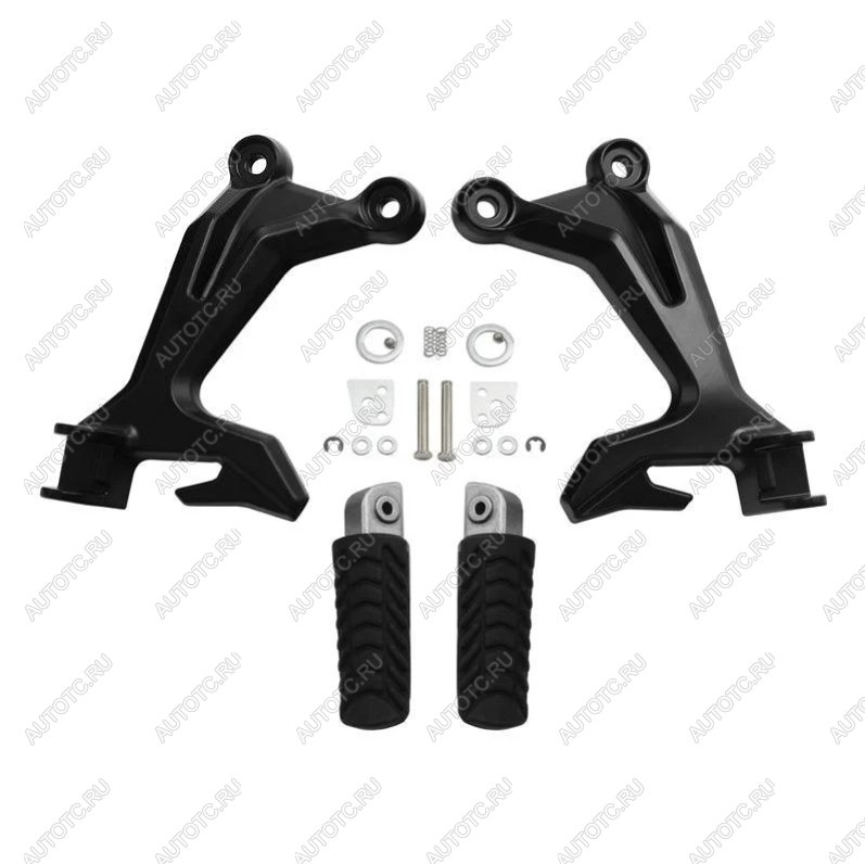 5 999 р. Подножки задние с кронштейнами для мотоцикла Kawasaki Z650 17-24  пм-00030854  с доставкой в г. Кемерово