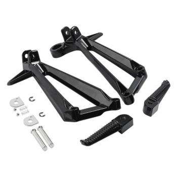 4 999 р. Подножки задние с кронштейнами для мотоцикла Yamaha YZF-R3 15-23, MT03 20-23  пм-00030826  с доставкой в г. Кемерово. Увеличить фотографию 1