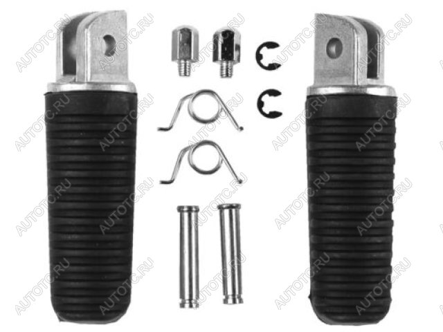 1 199 р. Подножки передние для мотоцикла Yamaha TDM900 02-10, FZS600 98-04, YZF600R 96-07, XJ600900 92-03  пм-00001148  с доставкой в г. Кемерово