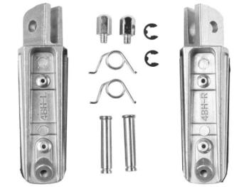 1 199 р. Подножки передние для мотоцикла Yamaha TDM900 02-10, FZS600 98-04, YZF600R 96-07, XJ600900 92-03  пм-00001148  с доставкой в г. Кемерово. Увеличить фотографию 2