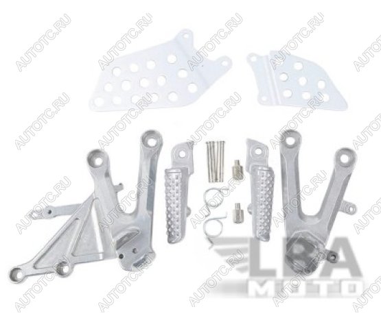 4 299 р. Подножки передние с кронштейнами для мотоцикла Honda CBR1000RR 04-07  пм-00001160  с доставкой в г. Кемерово