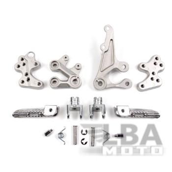 6 199 р. Подножки передние с кронштейнами для мотоцикла Suzuki GSX-R1000 05-16  пм-00001164  с доставкой в г. Кемерово. Увеличить фотографию 1