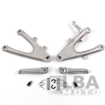 5 749 р. Подножки передние с кронштейнами для мотоцикла Yamaha YZF-R1 04-06  пм-00001166  с доставкой в г. Кемерово. Увеличить фотографию 1