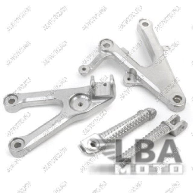 4 999 р. Подножки передние с кронштейнами для мотоцикла Yamaha YZF-R6 03-05  пм-00007898  с доставкой в г. Кемерово