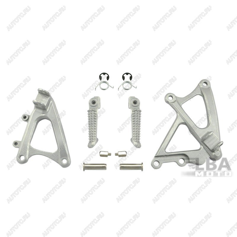 6 499 р. Подножки передние с кронштейнами для мотоцикла Yamaha YZF-R1 09-14  пм-00008073  с доставкой в г. Кемерово