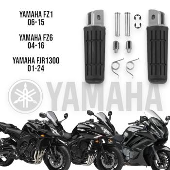 1 199 р. Подножки передние для мотоцикла Yamaha FZ1 01-15, FZ6 04-09, FZ6R 09-13  пм-00016598  с доставкой в г. Кемерово. Увеличить фотографию 1