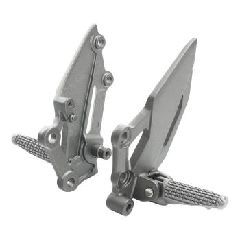 6 299 р. Подножки передние с кронштейнами для мотоцикла Kawasaki Z300 14-18, Z250 13-18  пм-00030802  с доставкой в г. Кемерово. Увеличить фотографию 2