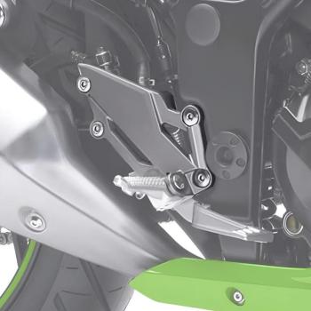 6 299 р. Подножки передние с кронштейнами для мотоцикла Kawasaki Z300 14-18, Z250 13-18  пм-00030802  с доставкой в г. Кемерово. Увеличить фотографию 4