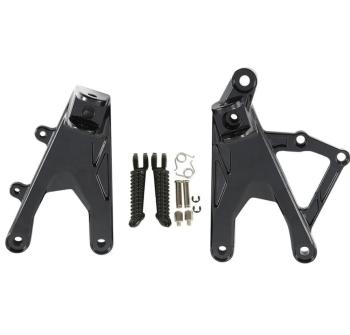 4 849 р. Подножки передние с кронштейнами для мотоцикла Yamaha YZF-R1 15-23  пм-00030868  с доставкой в г. Кемерово. Увеличить фотографию 1