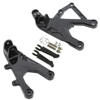 4 849 р. Подножки передние с кронштейнами для мотоцикла Yamaha YZF-R1 15-23  пм-00030868  с доставкой в г. Кемерово. Увеличить фотографию 2