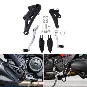 10 899 р. Подножки передние с кронштейнами для мотоцикла Ducati Diavel 12-17  пм-00030903  с доставкой в г. Кемерово. Увеличить фотографию 3