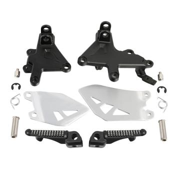 4 999 р. Подножки передние с кронштейнами для мотоцикла Kawasaki ZX10R 11-20  пм-00030873  с доставкой в г. Кемерово. Увеличить фотографию 1