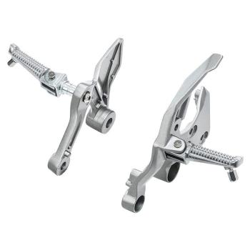 7 899 р. Подножки передние с кронштейнами для мотоцикла Yamaha FJ09 15-17, Tracer 900 19-20  пм-00030887  с доставкой в г. Кемерово. Увеличить фотографию 3