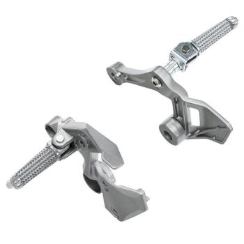 7 899 р. Подножки передние с кронштейнами для мотоцикла Yamaha FJ09 15-17, Tracer 900 19-20  пм-00030887  с доставкой в г. Кемерово. Увеличить фотографию 2