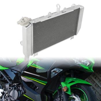 9 399 р. Радиатор для Kawasaki Ninja 400 18-24, Z400 19-23  пм-00030808  с доставкой в г. Кемерово. Увеличить фотографию 4