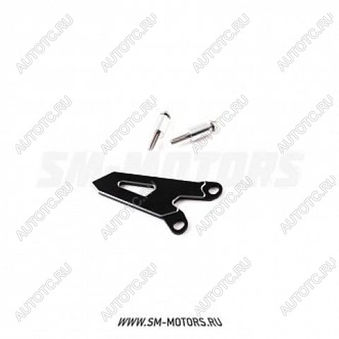 1 449 р. Защита ведущей звезды Kawasaki KX450F 06-15  SM-PARTS черная  010263-757-5344  с доставкой в г. Кемерово
