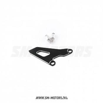 1 449 р. Защита ведущей звезды Honda CR250R 02-07, CRF250R250X 04-09, CRF450R 08  SM-PARTS черная  010263-757-6916  с доставкой в г. Кемерово. Увеличить фотографию 1