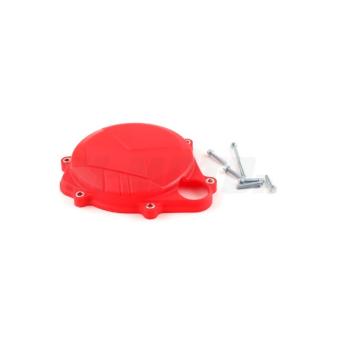 2 559 р. Защита крышки сцепл. пластиковая SM-PARTS Honda CRF450RRX 2017 красная  010263-917-8027  с доставкой в г. Кемерово. Увеличить фотографию 1
