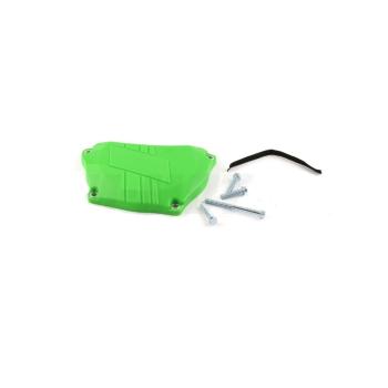 2 559 р. Защита крышки сцепл. пластиковая SM-PARTS Kawasaki KX250F 09-16 зеленая  010263-924-7957  с доставкой в г. Кемерово. Увеличить фотографию 1